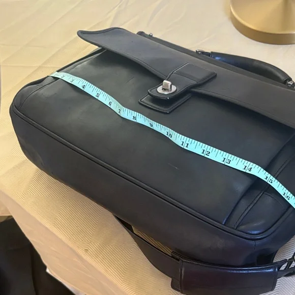 Vintage Coach Y2K Unisex Beekman Messenger/Laptop Shoulder Briefcase - Picture 5 of 15